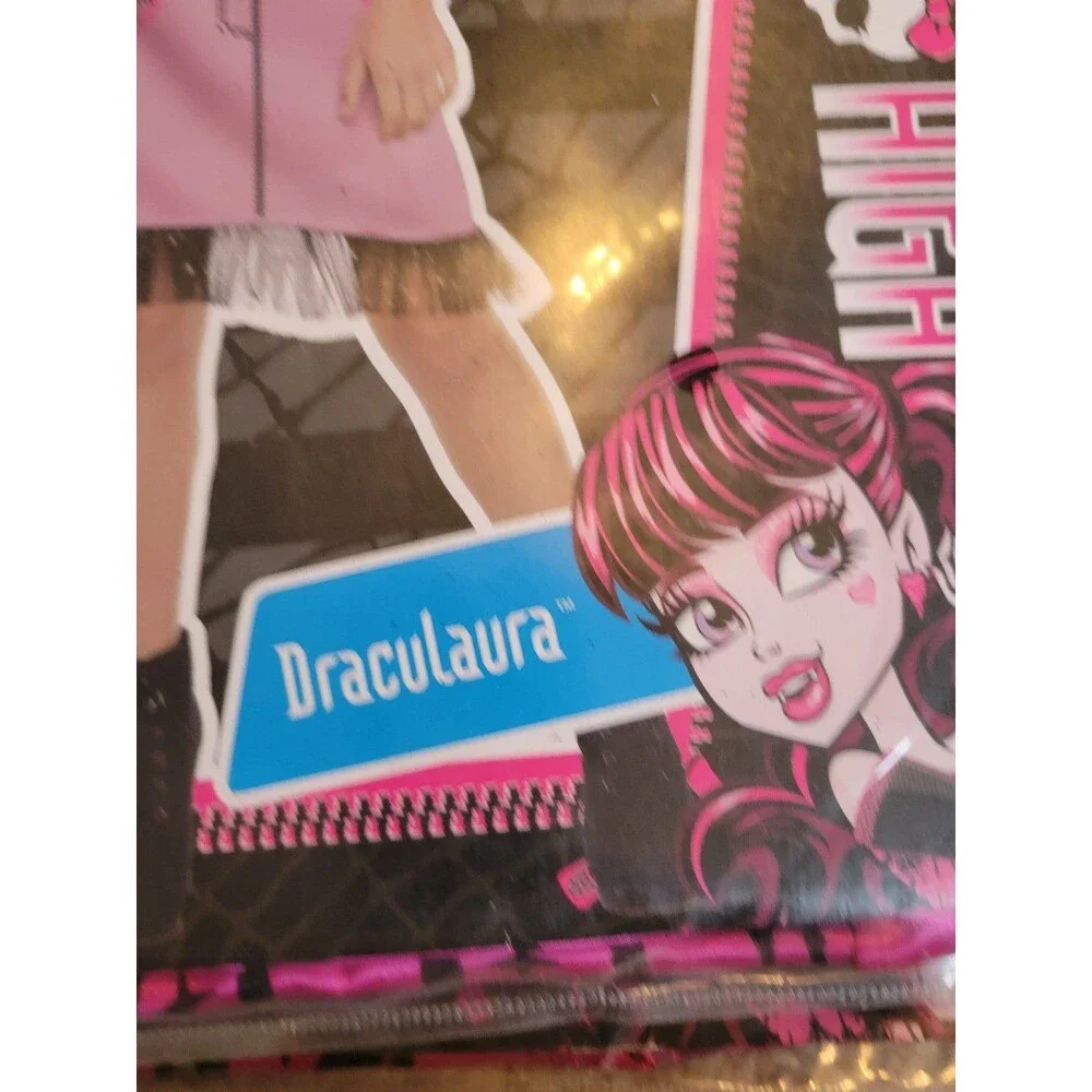 NEW 2013 Monster High Scaris City Of Frights Draculaura Costume Girls 8-10